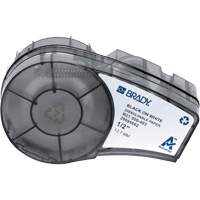 Brady M21-500-403 Water Soluble Labels with Ribbon, Black