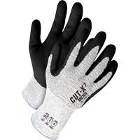 Bob Dale Gloves 99-1-9627-7 Cut-X Coated Cut-Resistant Gloves, Size Small/7, 13 Gauge, Nitrile Coated, HPPE Shell, ASTM ANSI Level A7