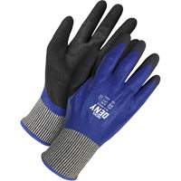 Bob Dale Gloves 99-1-9660-7 Gants r&eacute;sistants aux coupures Deny, 7/Petit, Calibre 13, Rev&ecirc;tement Nitrile, ASTM ANSI niveau A3/EN 388 niveau C