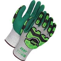 Bob Dale Gloves 99-1-9793-11 Gants r&eacute;sistants aux chocs pour &eacute;cran tactile Deny, 11/2T-Grand, Calibre 13, Rev&ecirc;tement Nitrile, ASTM ANSI niveau A6