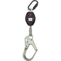 PIP Global Safety FP1102WA Dynamic Medium Snap Hook Self-Retracting Lifeline, 7', Polyester, Swivel