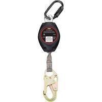 PIP Global Safety FP2203W Dynamic Small Snap Hook Self-Retracting Lifeline, 11', Polyester, Swivel