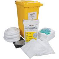 Zenith Safety Products SHP046 Spill Kit, Oil Only, Bin, 63 US gal. Absorbancy