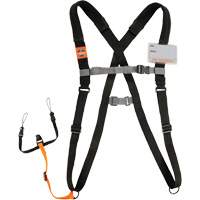 Ergodyne 19188 Squids 3138 Padded Barcode Scanner Harness & Lanyard for Mobile Computers, Fixed Length, Loop