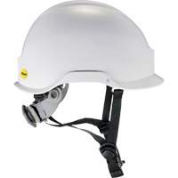 Skullerz 8974-MIPS Safety Helmet with Mips<sup>®</sup> Technology, Non-Vented, Ratchet, White  SHB516 | TENAQUIP