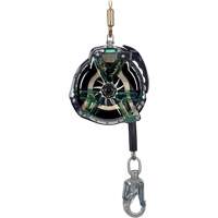 MSA 63315-00ACA C&acirc;ble de s&eacute;curit&eacute; autor&eacute;tractable V-Tec, 50', Acier inoxydable, Pivotant