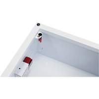  SHC001 Grande armoire standard pour DEA avec alarme, Zoll AED Plus/Zoll AED 3/Cardio-Science/Physio-Control Pour, Non m&eacute;dical