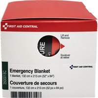 First Aid Central 350001SC SmartCompliance&reg; Refill Emergency Blanket, Mylar