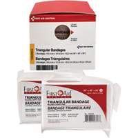 First Aid Central 150029SC2 Recharge de bandages Triangulaires SmartCompliance