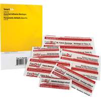 First Aid Central AAB25SC SmartCompliance&reg; Refill Adhesive Bandages, Assorted, Fabric/Plastic, Non-Sterile