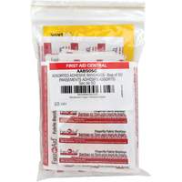 First Aid Central AAB50SC Recharge de bandages adh&eacute;sifs SmartCompliance, Assorti, Tissu/Plastique, Non st&eacute;rile