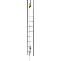 MSA 30906-00 Latchways&reg; Vertical Ladder Lifeline Kit, Stainless Steel