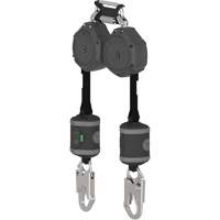 MSA VSOHW-012-QB-C Limiteur de chute personnel V-Shock sans bord d'attaque, 6', Sangles, Stationnaire