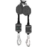 MSA VSOHW-012-QC-C Limiteur de chute personnel V-Shock sans bord d'attaque, 6', Sangles, Pivotant