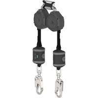 MSA VSOHW-012-QE-C Limiteur de chute personnel V-Shock sans bord d'attaque, 6', Sangles, Pivotant