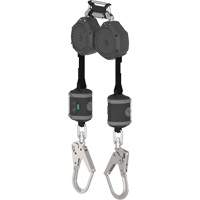 MSA VSOHW-012-QH-C Limiteur de chute personnel V-Shock sans bord d'attaque, 6', Sangles, Pivotant