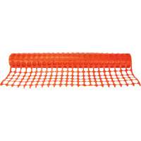 Produits de sécurité Zenith SHC245 Cl&ocirc;ture de s&eacute;curit&eacute; robuste, 100' lo x 4' la, Orange