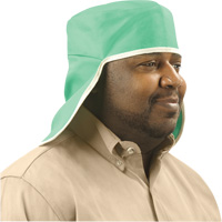  SHC268 Weldlite Welding Cap With Neck Drape, One Size, Green