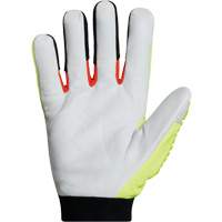Superior Glove Works Ltd. MXGKGHVB-XS Clutch Gear&reg; High-Visibility Cut-Resistant Gloves, Size 6/X-Small, Goatskin/Kevlar&reg; Shell, ASTM ANSI Level A5