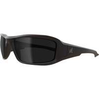 Edge Safety Eyewear TXB236. Edge Brazeau Safety Glasses, Smoke Lens, Polarized, ANSI Z87+/Meets/Exceeds CSA Z94.3