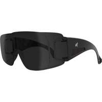 Edge Safety Eyewear XF116-L Ossa Over-The-Glass Safety Glasses, Blue Lens, ANSI Z87+/MCEPS GL-PD 10-12/Meets/Exceeds CSA Z94.3