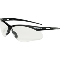 Jackson Safety 50001 Lunettes de s&eacute;curit&eacute;, Lentille Transparent, Antibu&eacute;e, ANSI Z87+/R&eacute;pond ou surpasse la norme CSA Z94.3