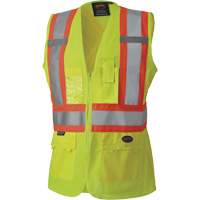 Pioneer V1021860-XL 139 Veste de s&eacute;curit&eacute; pour femme, Jaune lime haute visibilit&eacute;, T-Grand, Polyester