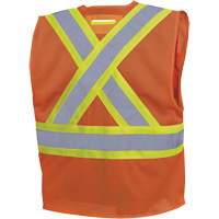 Pioneer V1023750-4/5XL 6945 Veste en maille non d&eacute;tachable, Orange haute visibilit&eacute;, 4T-Grand/5T-Grand, Polyester