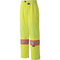 Pioneer V1070360-4XL 5999P Traffic Safety Pants, Polyester, 4X-Large, High Visibility Lime-Yellow
