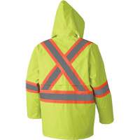 Pioneer V1080260-4XL 5609 Combinaison de pluie imperm&eacute;able 210D, Polyester/PVC, 4T-Grand, Jaune lime haute visibilit&eacute;