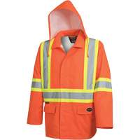 Pioneer V1081350-XL 5626 Veste de s&eacute;curit&eacute; The Rock 300D imperm&eacute;able, Polyester, Orange haute visibilit&eacute;, T-Grand