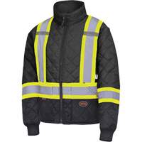 Pioneer V1170170-XS 5017 Manteau matelass&eacute; pour cong&eacute;lateur, Polyester, Noir, T-petit