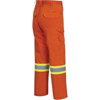 Bright Safety Cargo Pants with Startech<sup>®</sup> Tape, Cotton, 34, High Visibility Orange  SHD841 | TENAQUIP