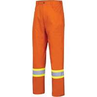 Pioneer V2120610-38X32 4461 Ultra-Cool Safety Pants, Cotton, 38, High Visibility Orange