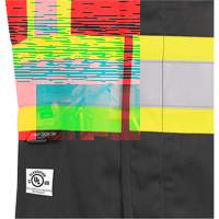 Pioneer V2540070-L 7729 FR-Tech&reg; Flame-Resistant Arc Safety Vest, Large, Black, 10 cal/cm²