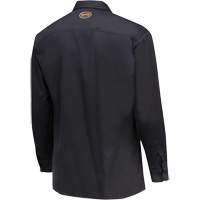 Pioneer V2540440-S 7742 FR-Tech&reg; Flame-Resistant Safety Shirt, Small, Navy Blue