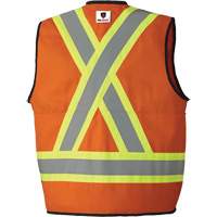 Pioneer V2540750-4XL 7732 FR-Tech&reg; Flame-Resistant Arc Surveyor's Vest, 4X-Large, High Visibility Orange, 9.7 cal/cm²