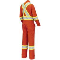 Pioneer V2541150-XL 7702W FR-Tech&reg; Women's FR/Arc-Rated Coveralls, Size X-Large, High Visibility Orange, 10 cal/cm²