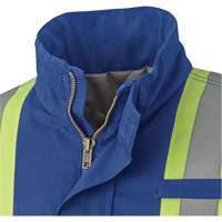 Pioneer V2560210-M 5523 Manteau de s&eacute;curit&eacute; ignifuge, Moyen, Bleu royal, 58 cal/cm²