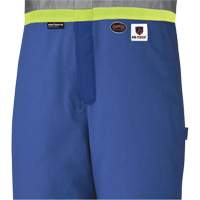 Pioneer V2560311-S 5524A Flame-Resistant Quilted Safety Overalls, Small, Royal Blue