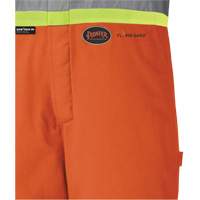 Pioneer V2560351-XL 5534A Flame-Resistant Quilted Safety Overalls, X-Large, Orange