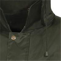 Pioneer V3040340-5XL D8120J Manteau &agrave; capuchon ind&eacute;chirable Nailhead pour planteur d'arbres, Polyester/PVC, 5T-Grand, Vert