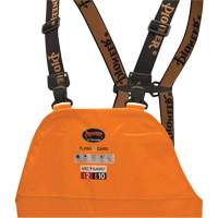 Pioneer V3520750-5XL 5882 FR/Arc-Rated Waterproof Safety Bib Pants, 5X-Large, High Visibility Orange