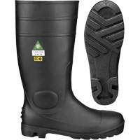 Pioneer V4710270-12 1022 Bottes de s&eacute;curit&eacute;, PVC, Embout Acier, Pointure 12, Semelle R&eacute;sistant aux perforations