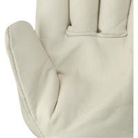 Pioneer V5080900-O/S 537FLRF Insulated Fitter's Gloves, One Size, Grain Cowhide Palm, Boa Inner Lining