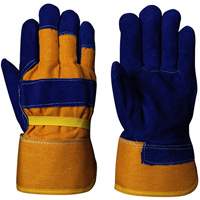 Pioneer V5081600-O/S 655 Insulated Fitter's Gloves, One Size, Split Cowhide Palm, Boa Inner Lining