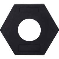 Pioneer V6221070-O/S 2320 Base de poteau d&eacute;lin&eacute;ateur empilable, 17 lb