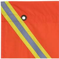 Flag with Reflective Tape, Polyester  SHE794 | TENAQUIP