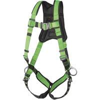 Peakworks V8006210 FBH-60120B PeakPro Series Safety Harness, CSA Certified, Class AP, 400 lbs. Cap.