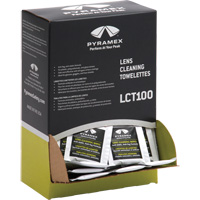 Pyramex LCT100 Lens Cleaning Towelettes